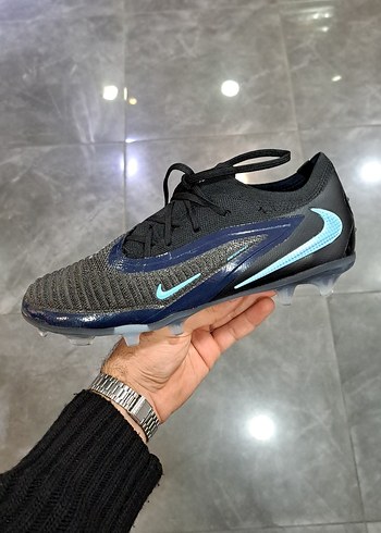 Nike Erkek Futbol Ayakkabısı, Bağcıklı, Lacivert - Görsel 2