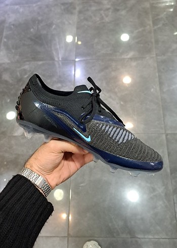 Nike Erkek Futbol Ayakkabısı, Bağcıklı, Lacivert - Görsel 3