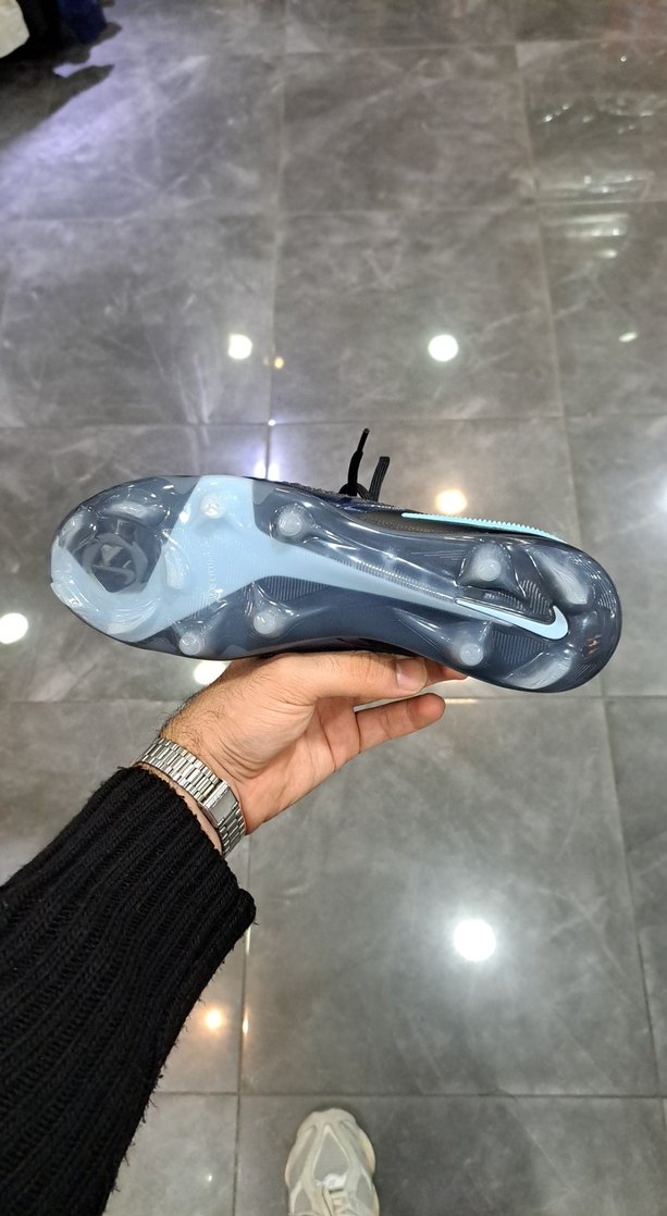 Nike Erkek Futbol Ayakkabısı, Bağcıklı, Lacivert - Görsel 5