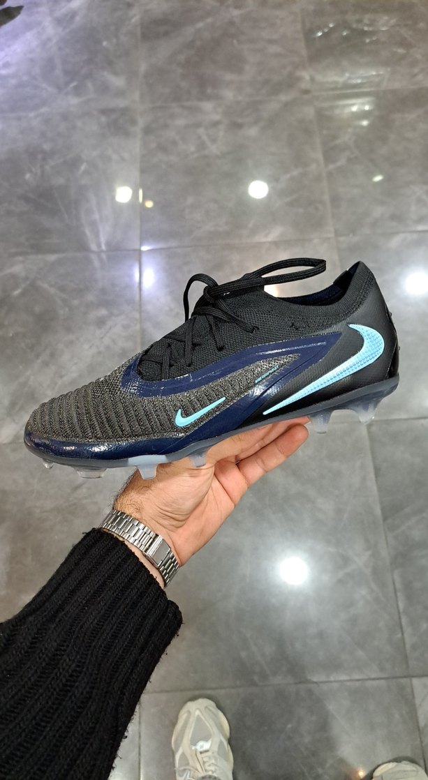 Nike Erkek Futbol Ayakkabısı, Bağcıklı, Lacivert - Görsel 2