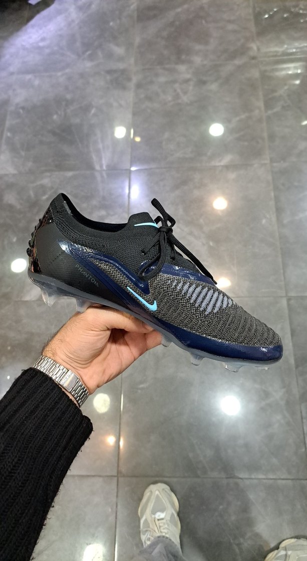 Nike Erkek Futbol Ayakkabısı, Bağcıklı, Lacivert - Görsel 3