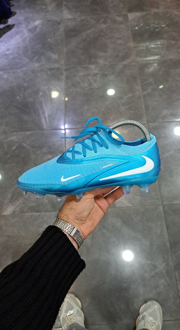 Erkek Mavi Bağcıklı Futbol Ayakkabısı - Görsel 2