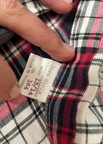 Çok Renkli Kareli Düğmeli Gömlek - Görsel 2