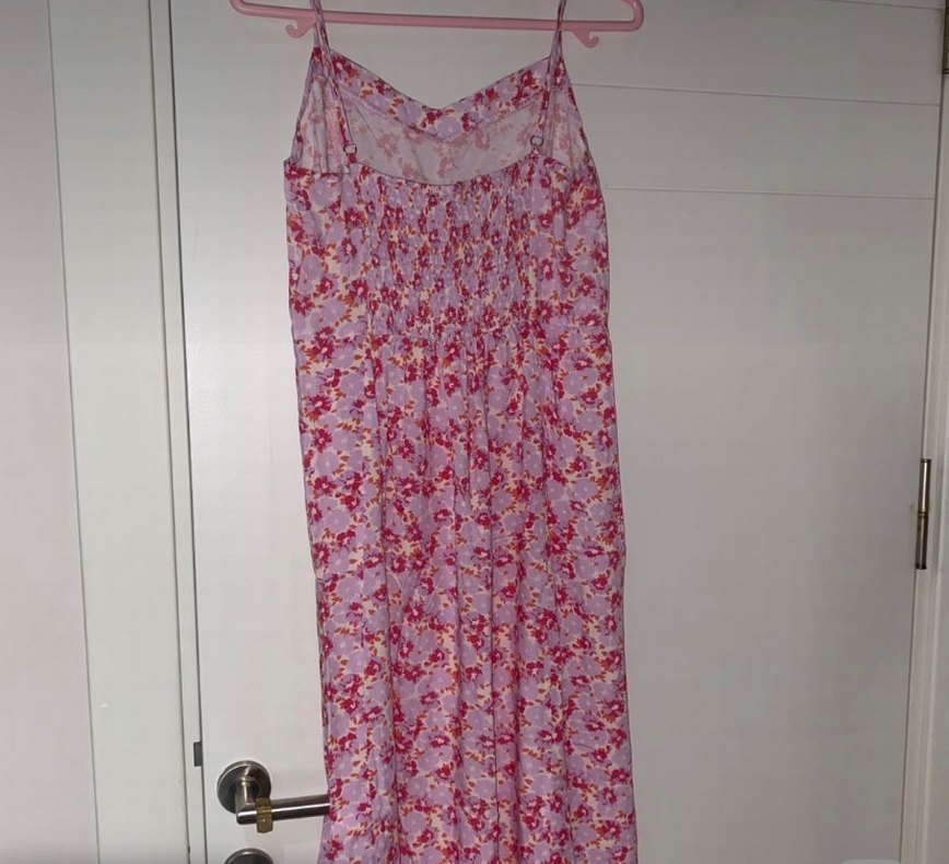 Bohem Renkli Elbise - Görsel 3