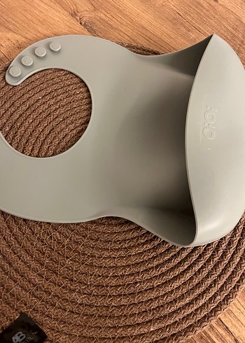 Oioi yeşil- Bebek Önlüğü Silikon - Görsel 3