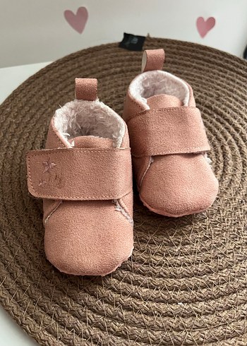 Pembe Süet içi peluşlu ayakkabı- 17 no - Görsel 6