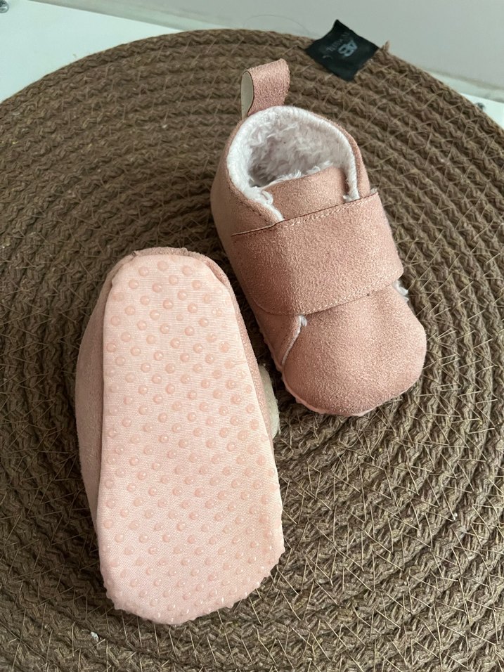 Pembe Süet içi peluşlu ayakkabı- 17 no - Görsel 5