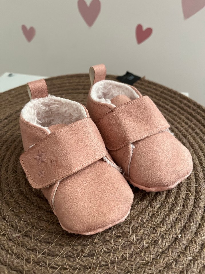 Pembe Süet içi peluşlu ayakkabı- 17 no - Görsel 2