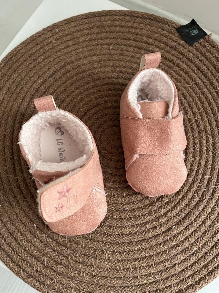 Pembe Süet içi peluşlu ayakkabı- 17 no - Görsel 3