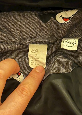 Kapüşonlu Koyu Gri unisex Çocuk Mont - Görsel 3