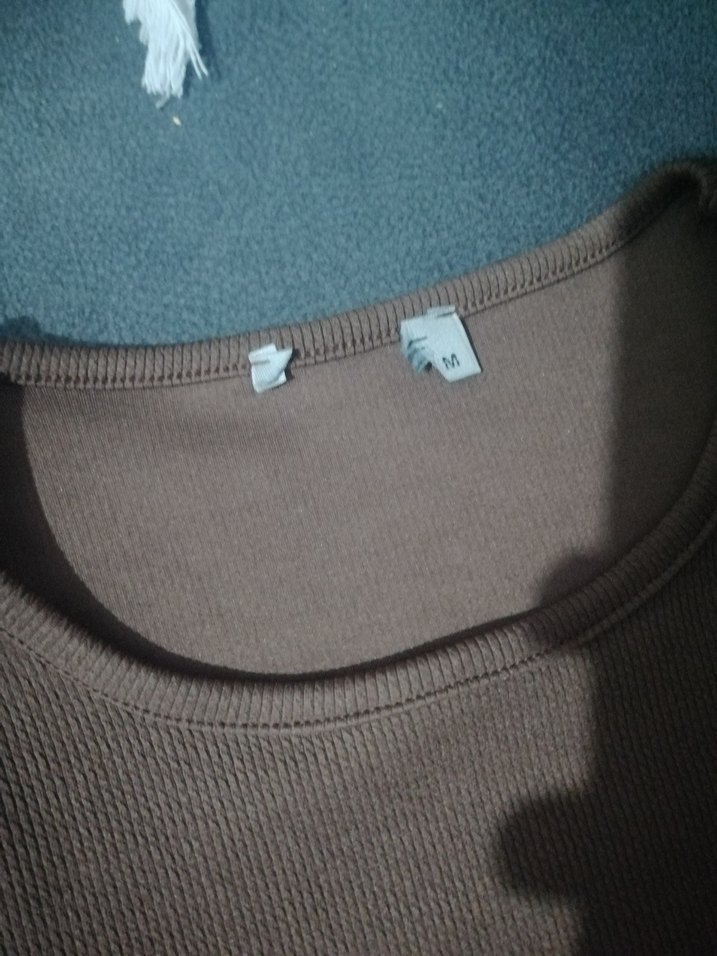 Kadın Kahverengi Uzun Kolsuz Elbise - Görsel 2