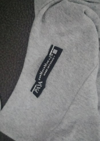 Gri uzun elbise sırt detaylı - Görsel 2