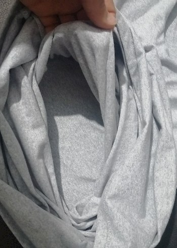 Gri uzun elbise sırt detaylı - Görsel 4