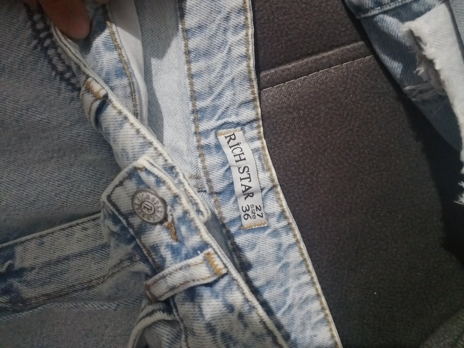 Maxi boy yırtmaçlı yandan, kot etek - Görsel 3