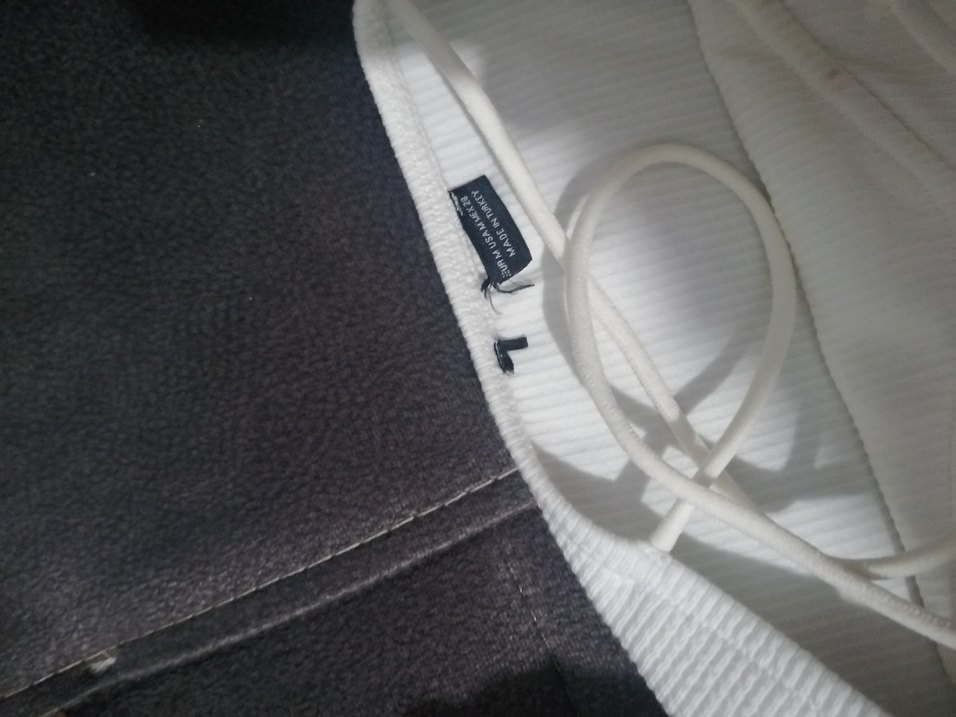 Beyaz mini elbise - Görsel 3