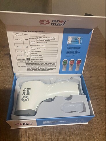 ar+ı med temassız ateş ölçer