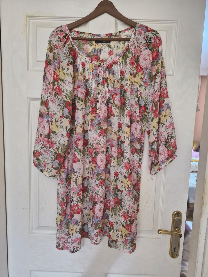 Şifon elbise - Görsel 3