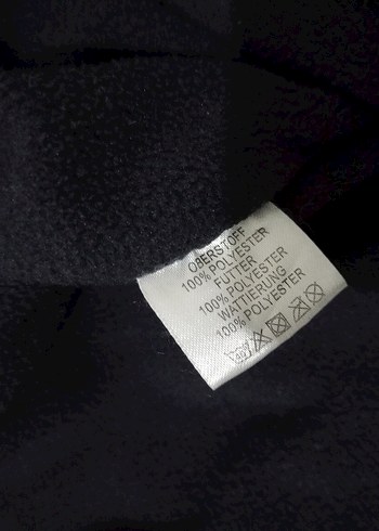 Fermuarlı Koyu Mavi Erkek Bebek Tulum mont - Görsel 5