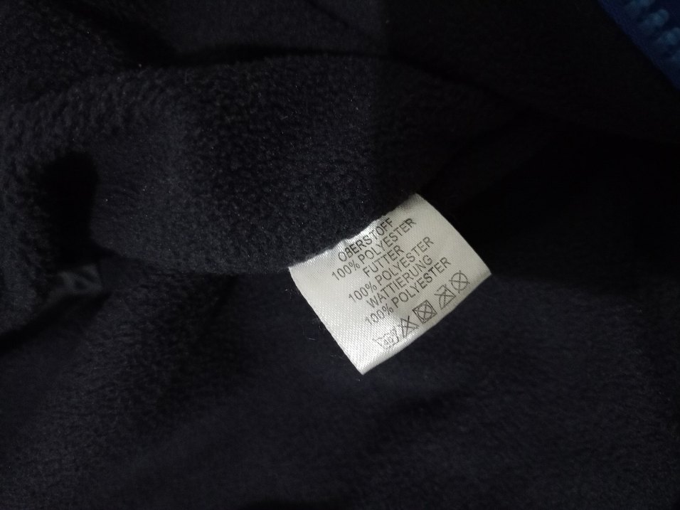 Fermuarlı Koyu Mavi Erkek Bebek Tulum mont - Görsel 5