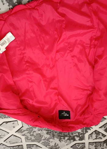 fuşya Düğmeli Kadın Mont - Görsel 7