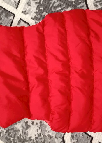 Kırmızı kız Çocuk Fermuarlı kışlık Yelek - Görsel 6