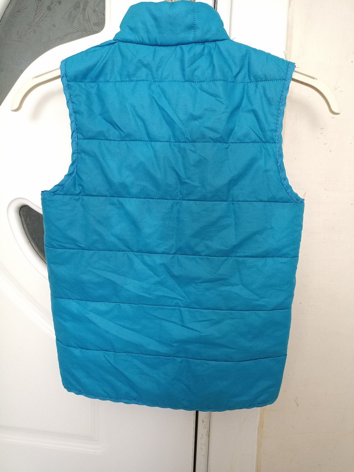 Erkek Çocuk Mavi Fermuarlı Yelek - Görsel 4