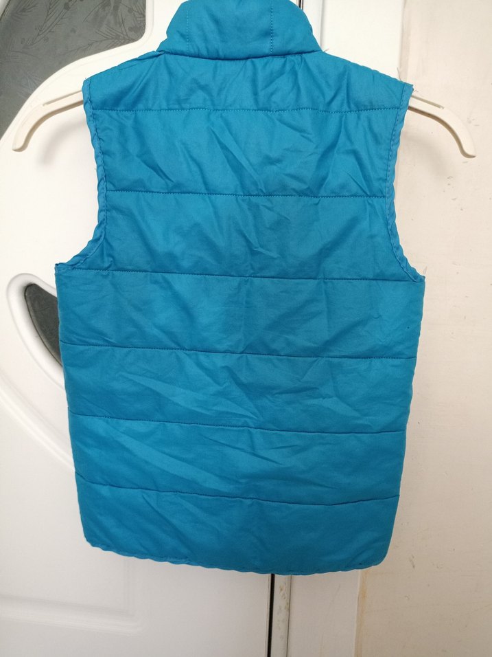 Erkek Çocuk Mavi Fermuarlı Yelek - Görsel 3