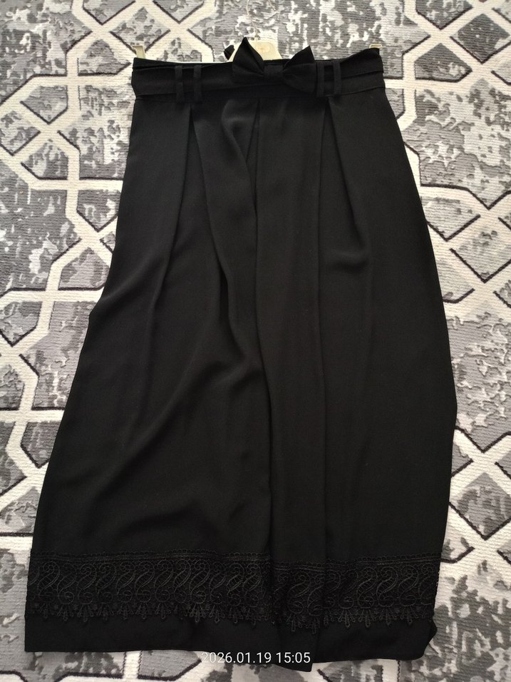 kadın uzun etek - Görsel 2