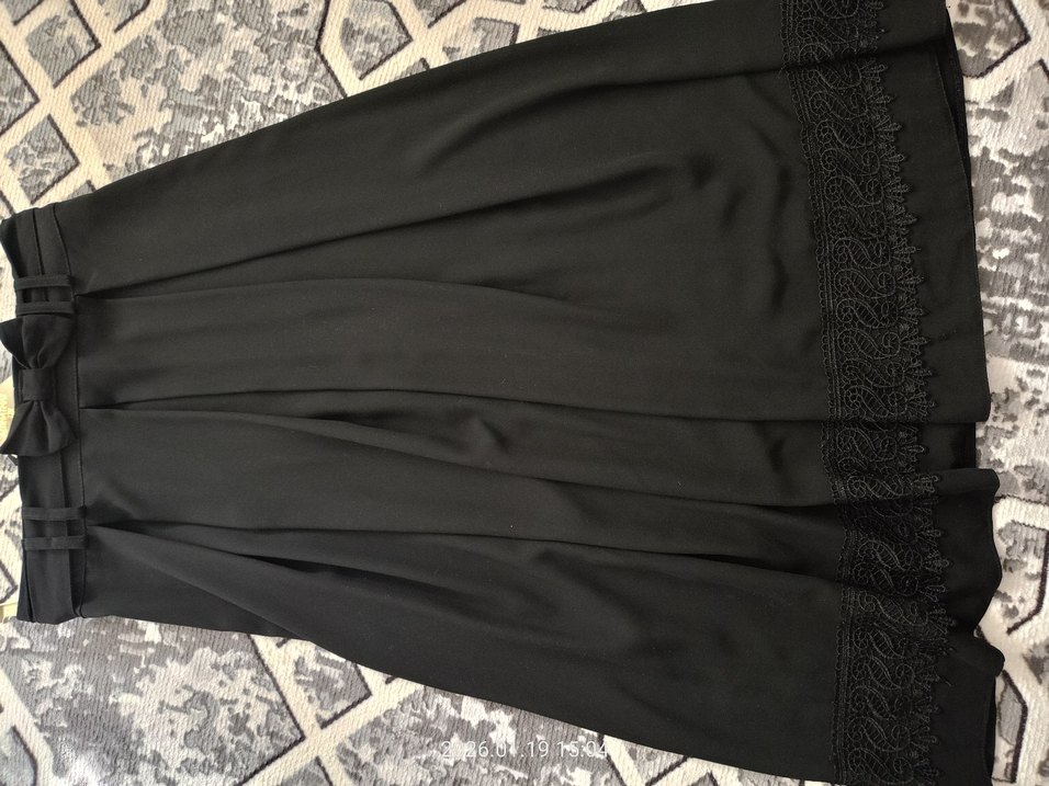 kadın uzun etek - Görsel 4