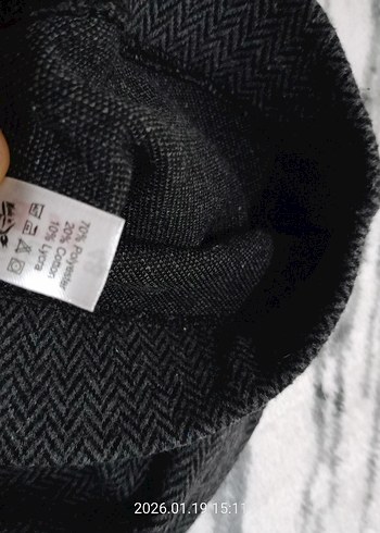 Gri Kadın Tayt, Elastik Bel, Midi Boy - Görsel 4