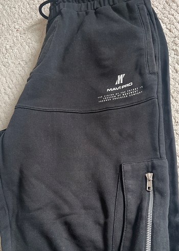 Mavi Pro Siyah Kapüşonlu Fermuarlı Sweatshirt - Görsel 2