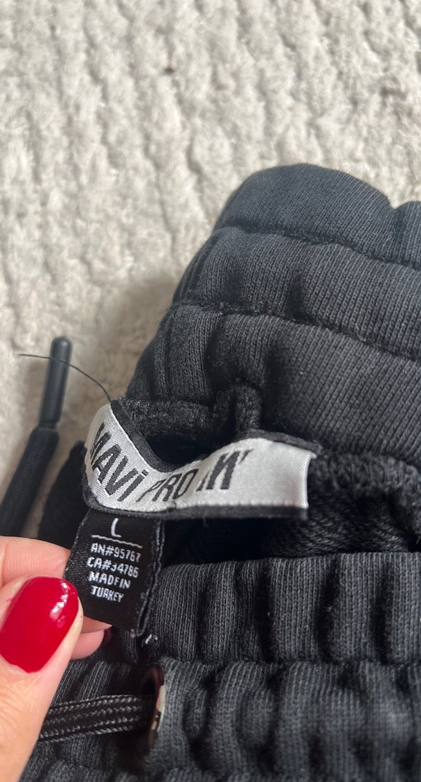 Mavi Pro Siyah Kapüşonlu Fermuarlı Sweatshirt - Görsel 4