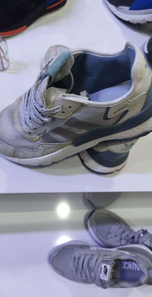 Gri Bağcıklı Erkek Spor Ayakkabı - Görsel 2