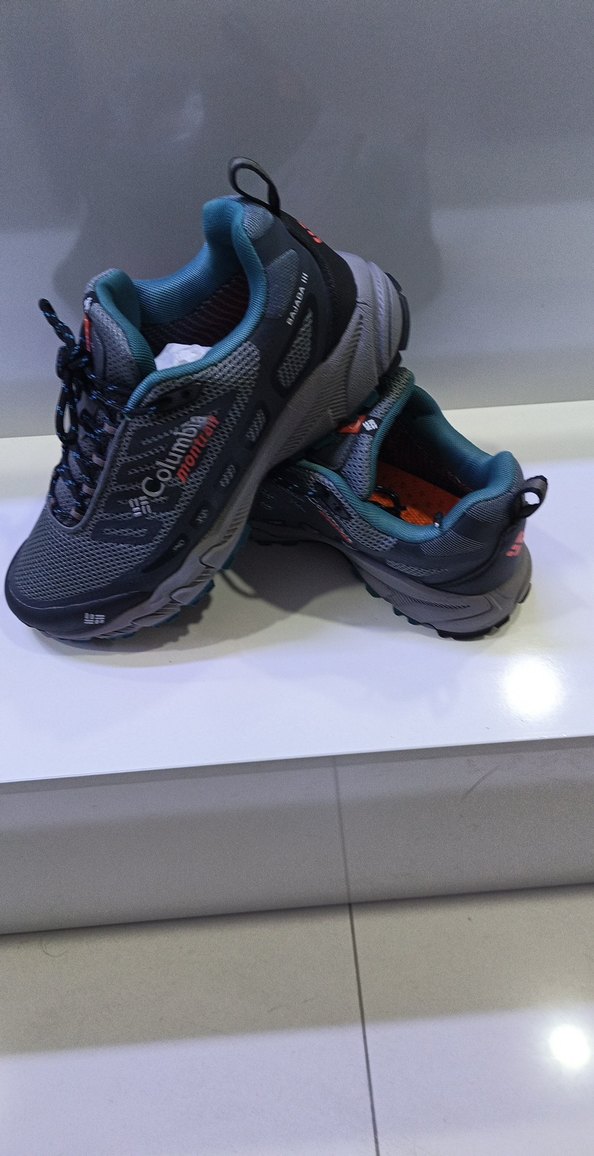 Gri Erkek Outdoor Spor Ayakkabı Velcro - Görsel 2