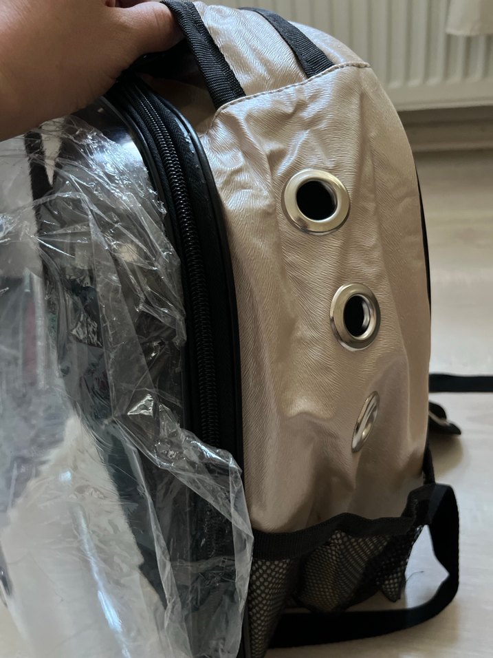 Taşınabilir Evcil Hayvan Sırt Çantası - Görsel 2