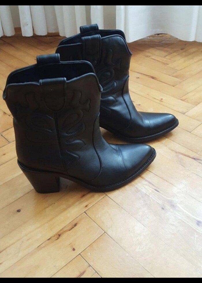 Kemal Tanca gerçek deri bot - Görsel 2