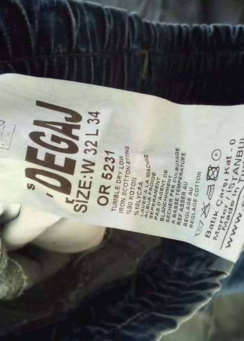 Mavi Jeans lastikli erkek kot pantolon