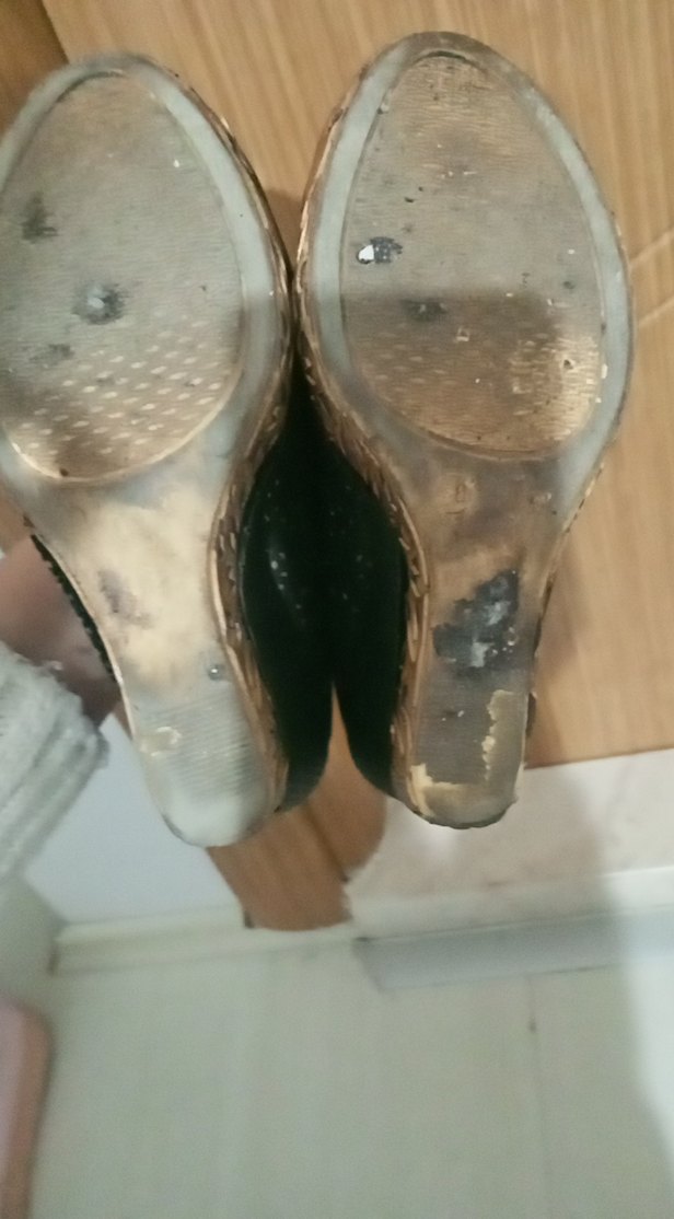 Yeşil Nakışlı Süet Dolgu Topuklu Kadın Ayakkabı - Görsel 2