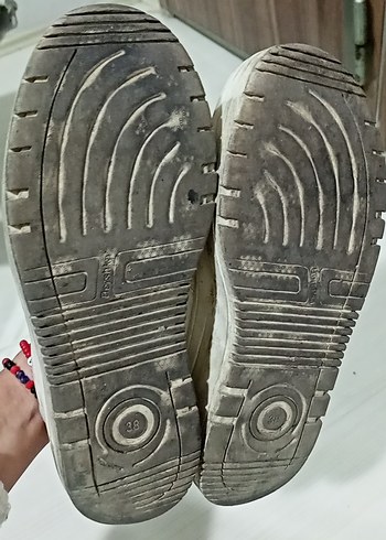 Beyaz Bağcıklı Spor Kadın Sneakers - Görsel 2