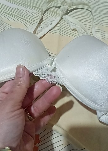 Beyaz Minimalist Bohem Sütyen - Görsel 4