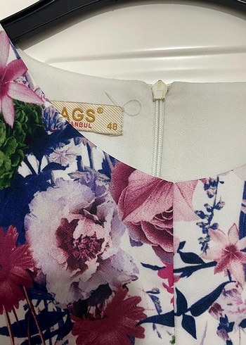 Çiçek Desenli Uzun Kollu Kadın gömlek - Görsel 4