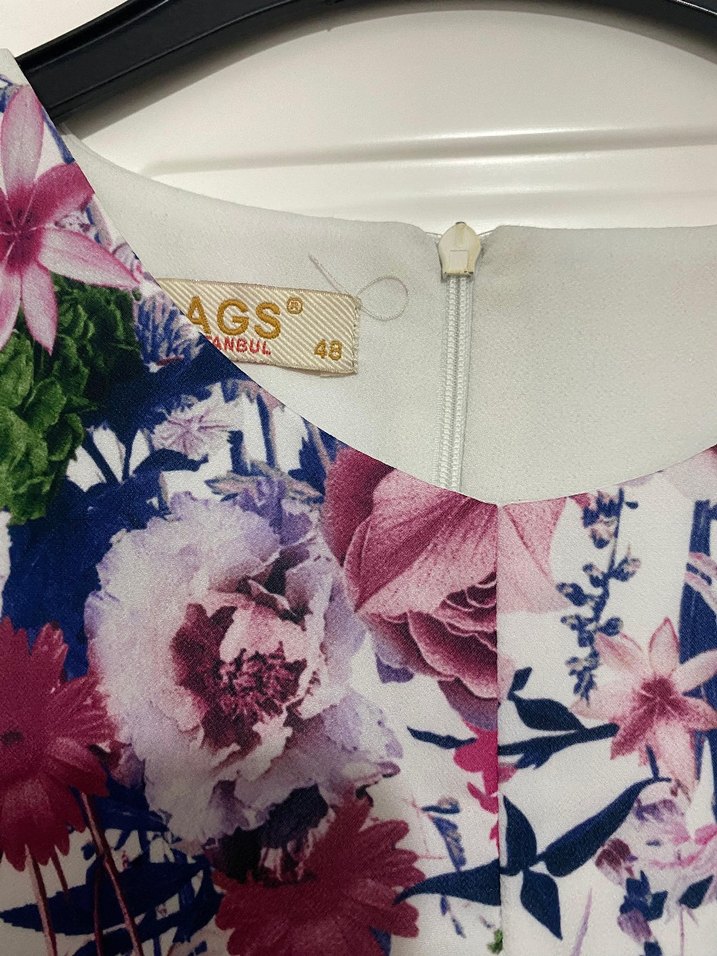 Çiçek Desenli Uzun Kollu Kadın gömlek - Görsel 4