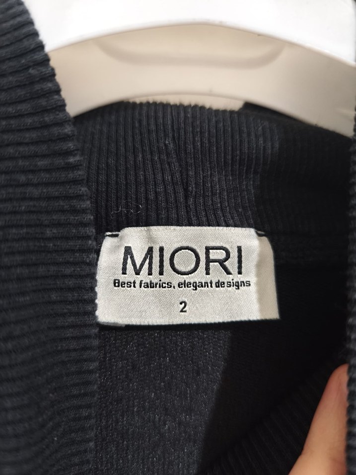 Siyah Uzun Kollu Salaş Sweatshirt - Görsel 5