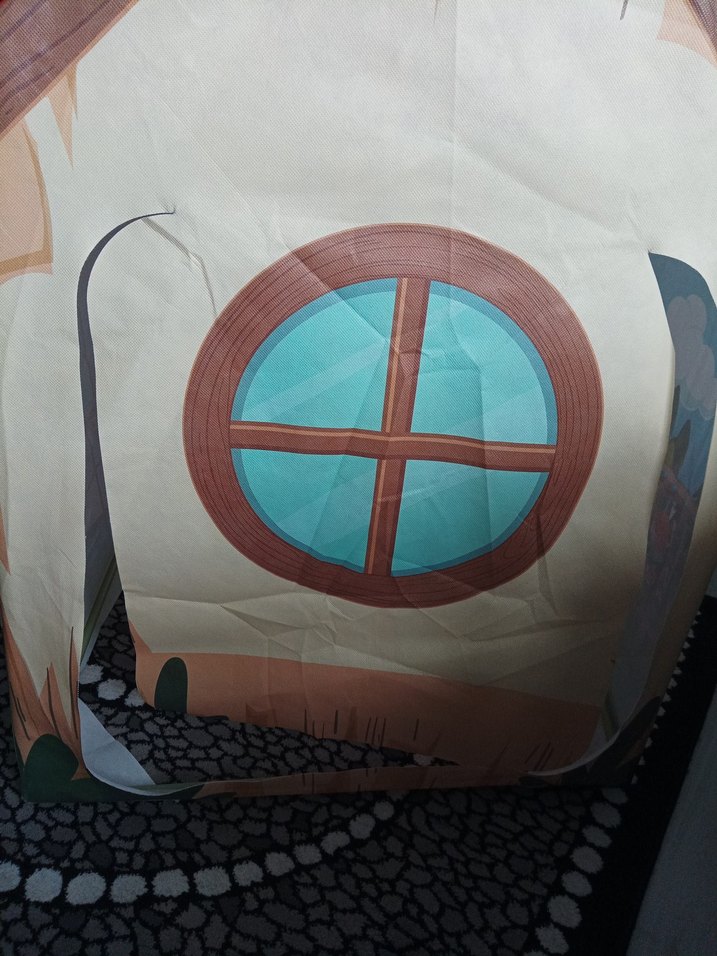 Renkli Çocuk Oyun Evi Çadırı - Görsel 4