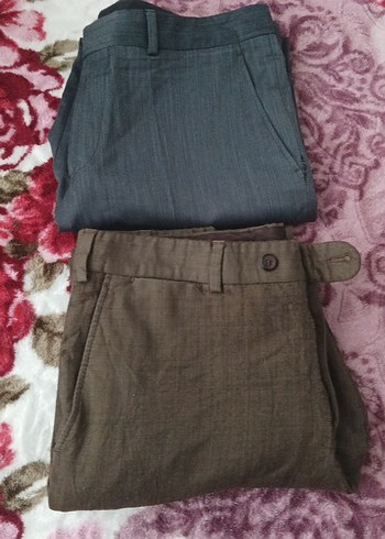 Gri Regular Fit Erkek Pantolon - Görsel 7