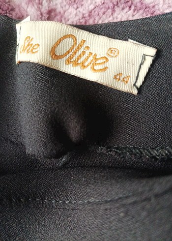 Uzun Siyah Pul İşlemeli Kadın Elbise - Görsel 7