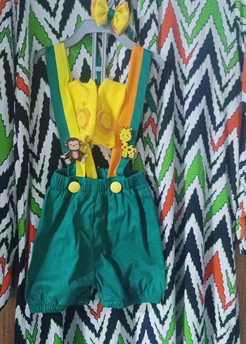 anne oğul konsept doğum günü safari - Görsel 3