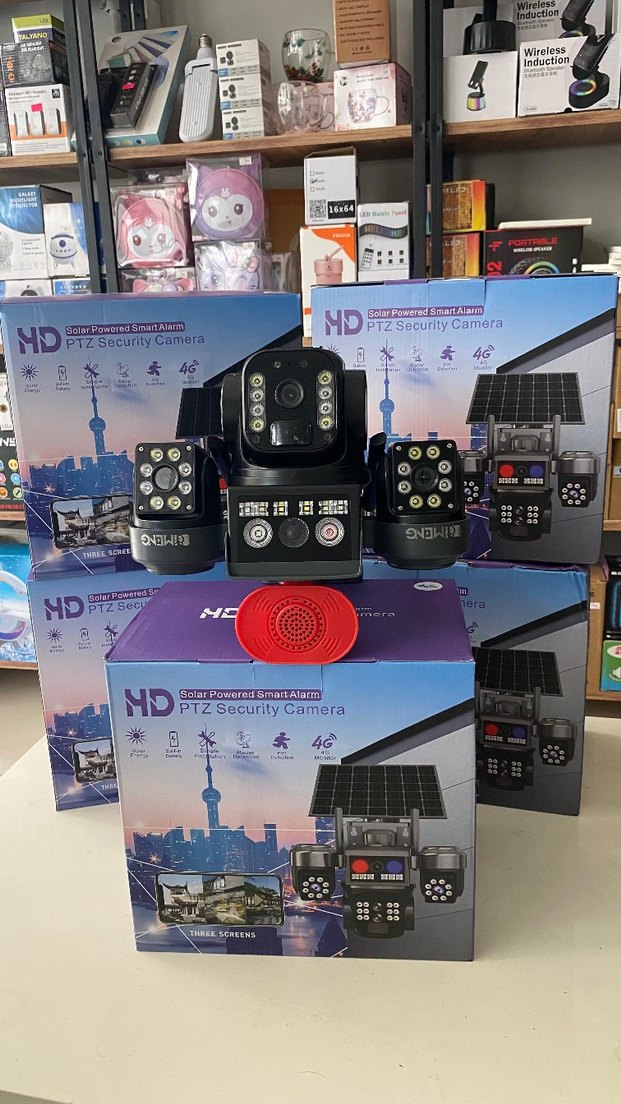 Güneş Enerjili Akıllı Alarm PTZ Güvenlik Kamerası - Görsel 2