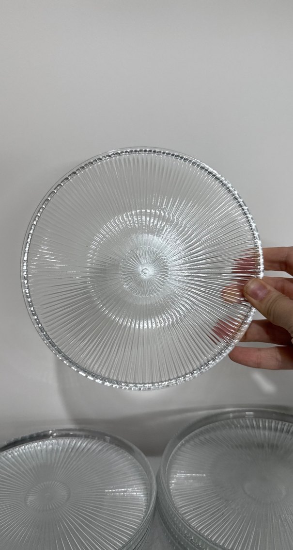 6 Kişilik Lüks Cam Pasta Takımı - Görsel 2