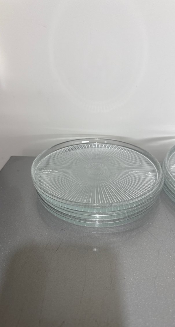 6 Kişilik Lüks Cam Pasta Takımı - Görsel 5